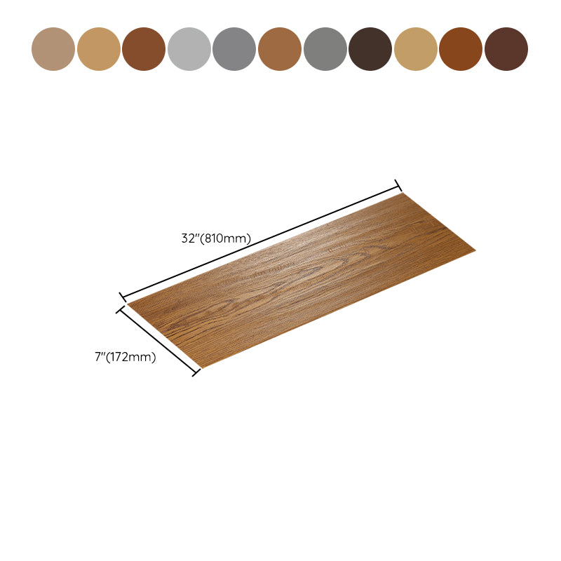 Solid Wood Laminate Floor Modern Style Laminate Floor with Scratch Resistant Clearhalo 'Flooring 'Home Improvement' 'home_improvement' 'home_improvement_laminate_flooring' 'Laminate Flooring' 'laminate_flooring' Walls and Ceiling' 6541715
