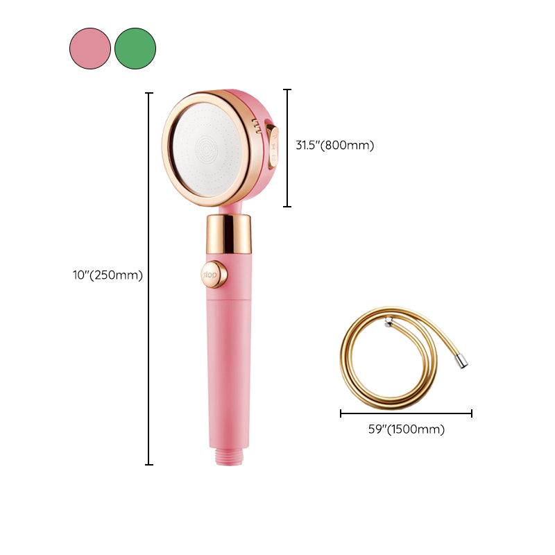 Plastic Shower Head Modern Wall-mounted Adjustable Shower Head Clearhalo 'Bathroom Remodel & Bathroom Fixtures' 'Home Improvement' 'home_improvement' 'home_improvement_shower_heads' 'Shower Heads' 'shower_heads' 'Showers & Bathtubs Plumbing' 'Showers & Bathtubs' 6541741