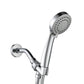 Contemporary Style Shower Head Double Bathroom Shower Heads with Round Shape Clearhalo 'Bathroom Remodel & Bathroom Fixtures' 'Home Improvement' 'home_improvement' 'home_improvement_shower_heads' 'Shower Heads' 'shower_heads' 'Showers & Bathtubs Plumbing' 'Showers & Bathtubs' 6541752