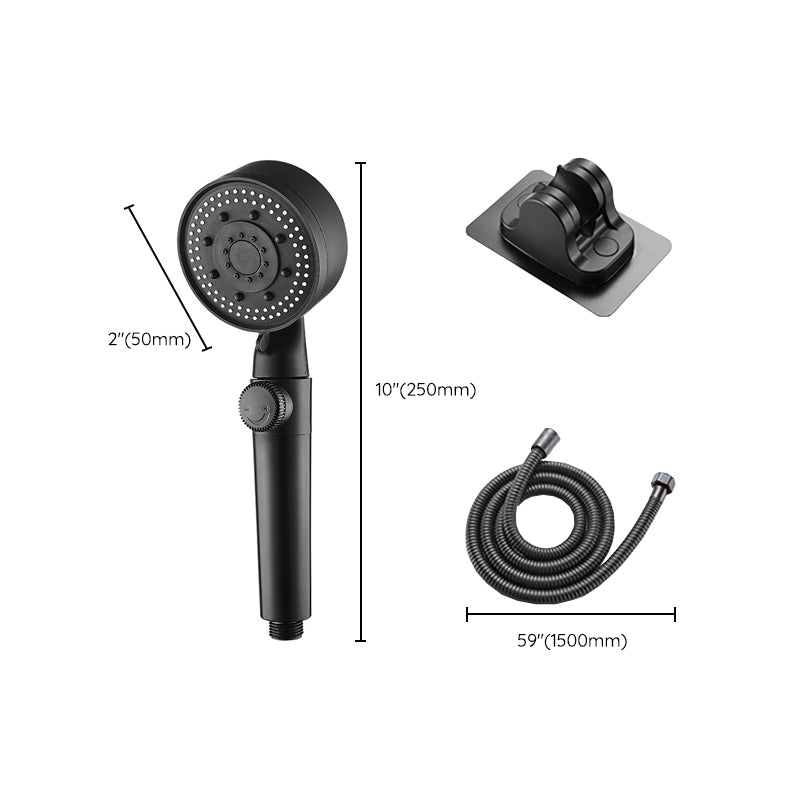 Modern Shower Head Plastic Wall-mounted Shower Head with Adjustable Spray Pattern Clearhalo 'Bathroom Remodel & Bathroom Fixtures' 'Home Improvement' 'home_improvement' 'home_improvement_shower_heads' 'Shower Heads' 'shower_heads' 'Showers & Bathtubs Plumbing' 'Showers & Bathtubs' 6541803