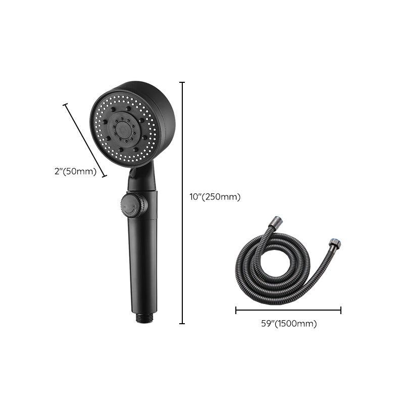 Modern Shower Head Plastic Wall-mounted Shower Head with Adjustable Spray Pattern Clearhalo 'Bathroom Remodel & Bathroom Fixtures' 'Home Improvement' 'home_improvement' 'home_improvement_shower_heads' 'Shower Heads' 'shower_heads' 'Showers & Bathtubs Plumbing' 'Showers & Bathtubs' 6541804