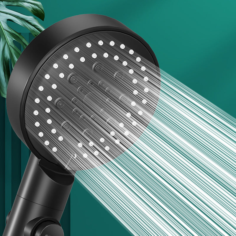 Modern Style Shower Head Plastic Shower Head with Adjustable Water Flow Clearhalo 'Bathroom Remodel & Bathroom Fixtures' 'Home Improvement' 'home_improvement' 'home_improvement_shower_heads' 'Shower Heads' 'shower_heads' 'Showers & Bathtubs Plumbing' 'Showers & Bathtubs' 6541808