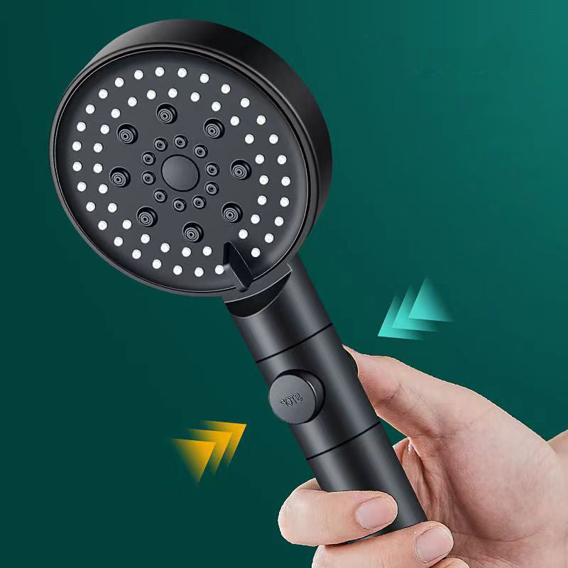 Modern Style Shower Head Plastic Shower Head with Adjustable Water Flow Clearhalo 'Bathroom Remodel & Bathroom Fixtures' 'Home Improvement' 'home_improvement' 'home_improvement_shower_heads' 'Shower Heads' 'shower_heads' 'Showers & Bathtubs Plumbing' 'Showers & Bathtubs' 6541811