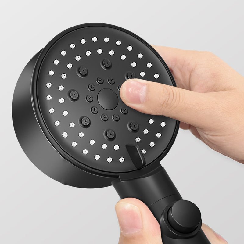 Modern Style Shower Head Plastic Shower Head with Adjustable Water Flow Clearhalo 'Bathroom Remodel & Bathroom Fixtures' 'Home Improvement' 'home_improvement' 'home_improvement_shower_heads' 'Shower Heads' 'shower_heads' 'Showers & Bathtubs Plumbing' 'Showers & Bathtubs' 6541815