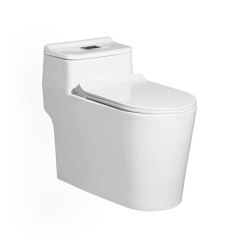 Traditional Cotton White Urine Toilet Siphon Jet Toilet Bowl with Toilet Seat Clearhalo 'Bathroom Remodel & Bathroom Fixtures' 'Home Improvement' 'home_improvement' 'home_improvement_toilets' 'Toilets & Bidets' 'Toilets' 6542470