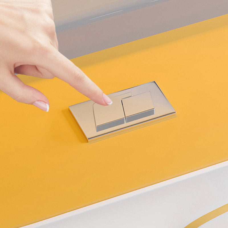 Skirted Traditional Flush Toilet Floor Mount One-Piece Toilet with Slow Close Seat Clearhalo 'Bathroom Remodel & Bathroom Fixtures' 'Home Improvement' 'home_improvement' 'home_improvement_toilets' 'Toilets & Bidets' 'Toilets' 6542623