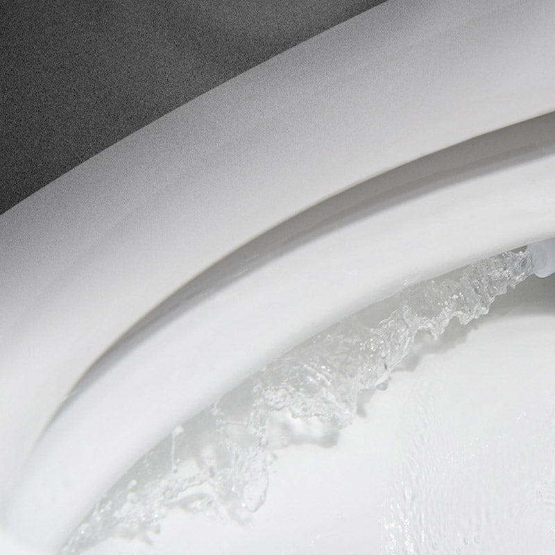 Floor Mounted Flush Toilet All-In-One Siphon Jet ABS Toilet Bowl Clearhalo 'Bathroom Remodel & Bathroom Fixtures' 'Home Improvement' 'home_improvement' 'home_improvement_toilets' 'Toilets & Bidets' 'Toilets' 6542645