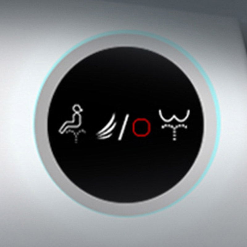 Modern All-In-One Toilet Bowl Siphon Jet Toilet with Seat for Bathroom Clearhalo 'Bathroom Remodel & Bathroom Fixtures' 'Home Improvement' 'home_improvement' 'home_improvement_toilets' 'Toilets & Bidets' 'Toilets' 6542692