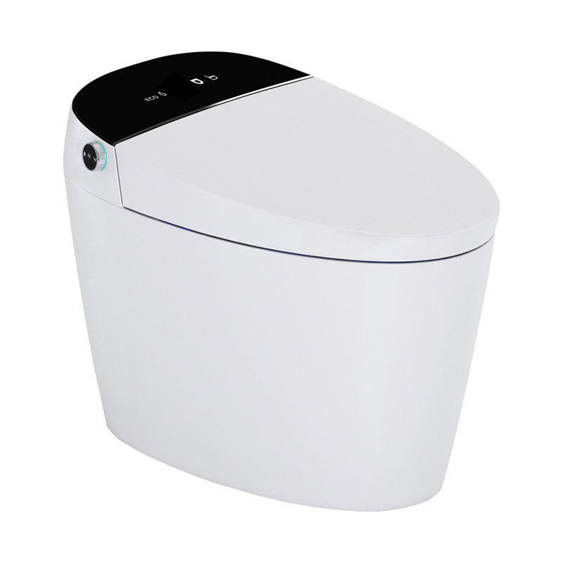 Modern All-In-One Toilet Bowl Siphon Jet Toilet with Seat for Bathroom Clearhalo 'Bathroom Remodel & Bathroom Fixtures' 'Home Improvement' 'home_improvement' 'home_improvement_toilets' 'Toilets & Bidets' 'Toilets' 6542694