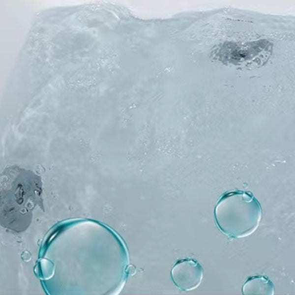 Modern White Ellipse Embedded Bathtub Acrylic with Drain Bath Tub Clearhalo 'Bathroom Remodel & Bathroom Fixtures' 'Bathtubs' 'Home Improvement' 'home_improvement' 'home_improvement_bathtubs' 'Showers & Bathtubs' 6548304