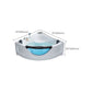 Contemporary Acrylic Corner Bath Tub White Tub with Internal Drain Clearhalo 'Bathroom Remodel & Bathroom Fixtures' 'Bathtubs' 'Home Improvement' 'home_improvement' 'home_improvement_bathtubs' 'Showers & Bathtubs' 6548523