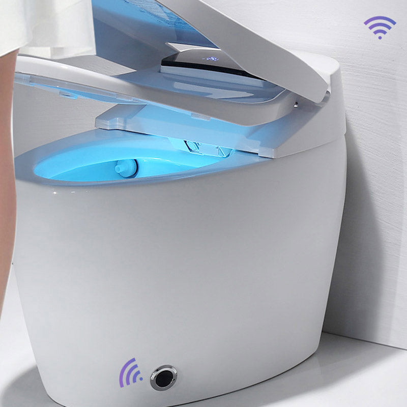 Modern All-In-One Skirted Toilet Bowl Siphon Jet Toilet with Seat for Bathroom Clearhalo 'Bathroom Remodel & Bathroom Fixtures' 'Home Improvement' 'home_improvement' 'home_improvement_toilets' 'Toilets & Bidets' 'Toilets' 6549101