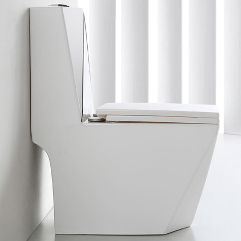 Skirted Toilet Traditional Floor Mount One-Piece Toilet with Slow Close Seat Clearhalo 'Bathroom Remodel & Bathroom Fixtures' 'Home Improvement' 'home_improvement' 'home_improvement_toilets' 'Toilets & Bidets' 'Toilets' 6549340
