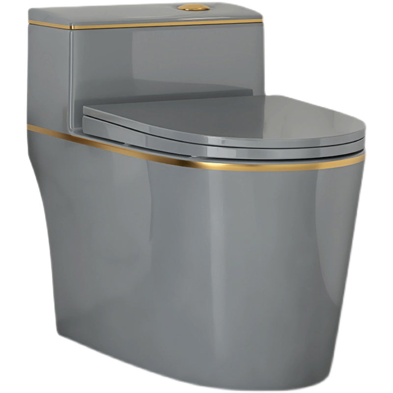 Traditional Siphon Jet Concealed Tank Flush Toilet Floor Mount Toilet Bowl with Seat Clearhalo 'Bathroom Remodel & Bathroom Fixtures' 'Home Improvement' 'home_improvement' 'home_improvement_toilets' 'Toilets & Bidets' 'Toilets' 6549390