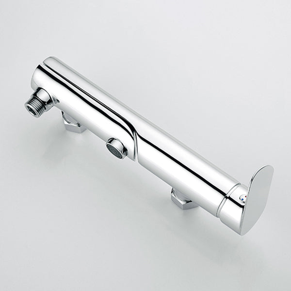 Tub Spout Trim Bathroom Wall Mounted One Handle Bathtub Faucet Clearhalo 'Bathroom Remodel & Bathroom Fixtures' 'Bathtub Faucets' 'bathtub_faucets' 'Home Improvement' 'home_improvement' 'home_improvement_bathtub_faucets' 6558322
