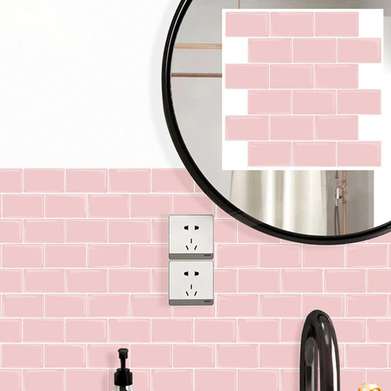 Modern Peel and Stick Wall Tile PVC Peel and Stick Backs Plash Tile Clearhalo 'Flooring 'Home Improvement' 'home_improvement' 'home_improvement_peel_stick_blacksplash' 'Peel & Stick Backsplash Tile' 'peel_stick_blacksplash' 'Walls & Ceilings' Walls and Ceiling' 6558580