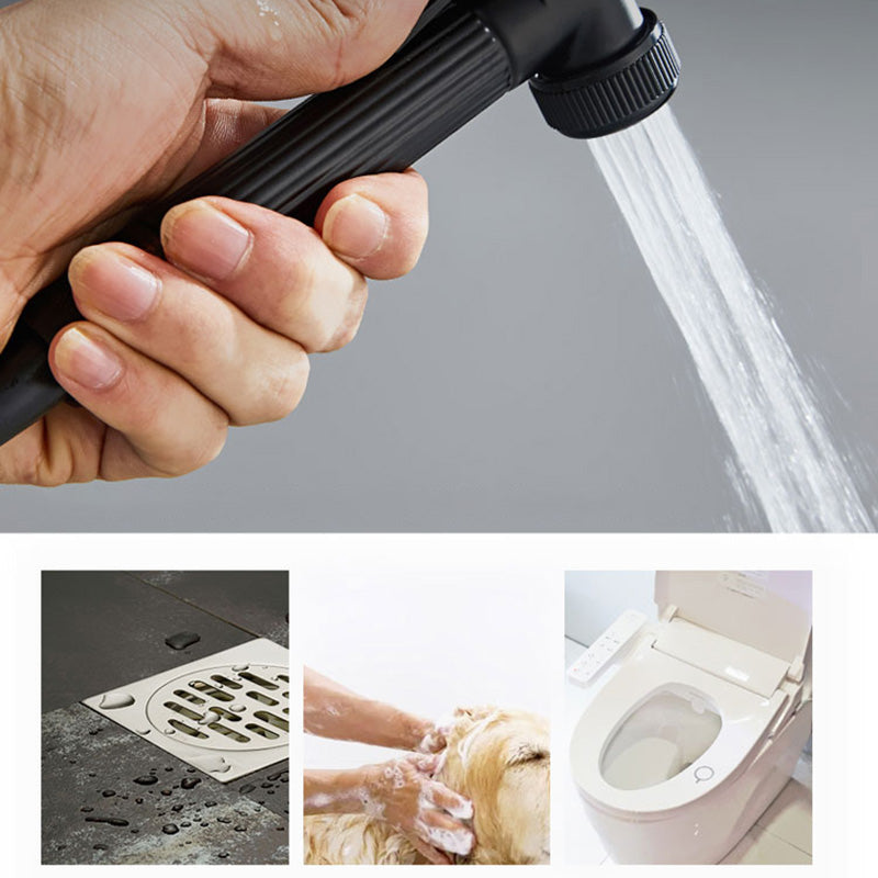 Contemporary Shower Set Slide Bar Adjustable Shower Head Wall Mounted Shower System Clearhalo 'Bathroom Remodel & Bathroom Fixtures' 'Home Improvement' 'home_improvement' 'home_improvement_shower_faucets' 'Shower Faucets & Systems' 'shower_faucets' 'Showers & Bathtubs Plumbing' 'Showers & Bathtubs' 6558714