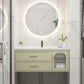 Bathroom Vanity Set Single-Sink Wall Mount Drawers Mirror Included Sink Vanity Vanity & Faucet & Mirrors Smart Control Included Clearhalo 'Bathroom Remodel & Bathroom Fixtures' 'Bathroom Vanities' 'bathroom_vanities' 'Home Improvement' 'home_improvement' 'home_improvement_bathroom_vanities' 6558864