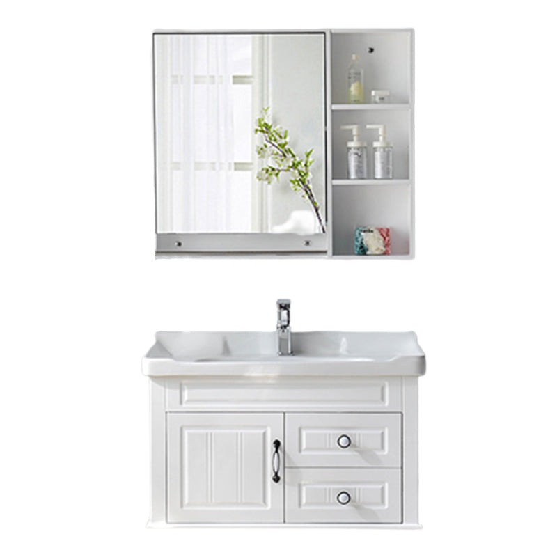 Modern Bathroom Vanity Set Wooden Freestanding Bathroom Vanity Set Clearhalo 'Bathroom Remodel & Bathroom Fixtures' 'Bathroom Vanities' 'bathroom_vanities' 'Home Improvement' 'home_improvement' 'home_improvement_bathroom_vanities' 6558905