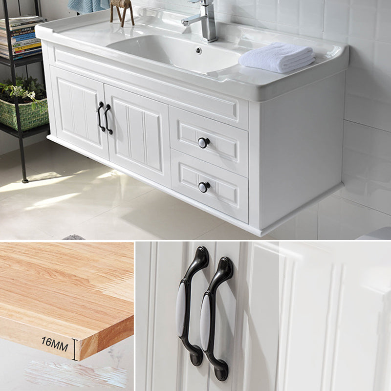 Modern Bathroom Vanity Set Wooden Freestanding Bathroom Vanity Set Clearhalo 'Bathroom Remodel & Bathroom Fixtures' 'Bathroom Vanities' 'bathroom_vanities' 'Home Improvement' 'home_improvement' 'home_improvement_bathroom_vanities' 6558911