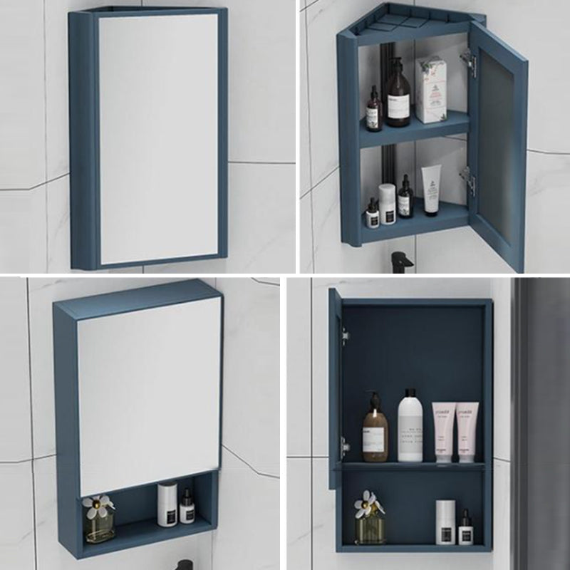Gorgeous Sink Cabinet Blue Tone Free-standing Corner Bathroom Vanity Clearhalo 'Bathroom Remodel & Bathroom Fixtures' 'Bathroom Vanities' 'bathroom_vanities' 'Home Improvement' 'home_improvement' 'home_improvement_bathroom_vanities' 6559072