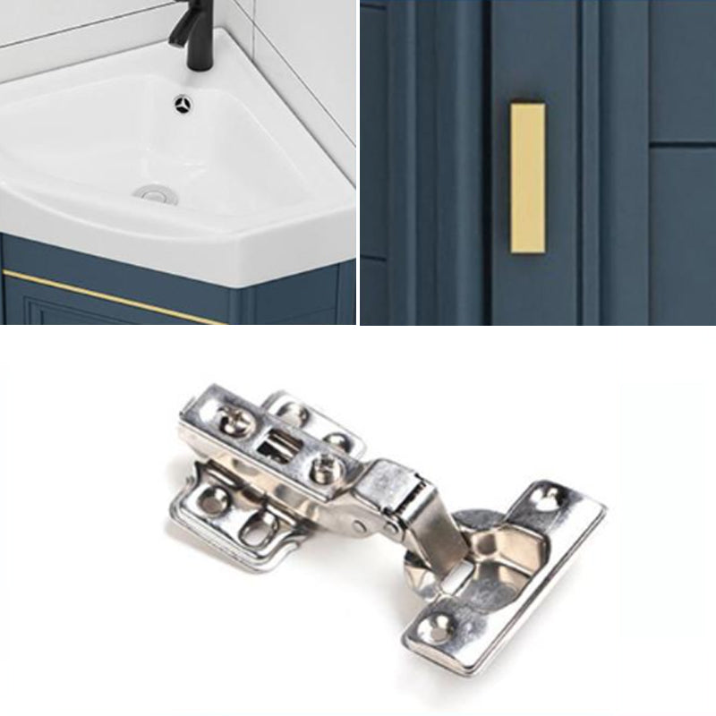 Gorgeous Sink Cabinet Blue Tone Free-standing Corner Bathroom Vanity Clearhalo 'Bathroom Remodel & Bathroom Fixtures' 'Bathroom Vanities' 'bathroom_vanities' 'Home Improvement' 'home_improvement' 'home_improvement_bathroom_vanities' 6559079