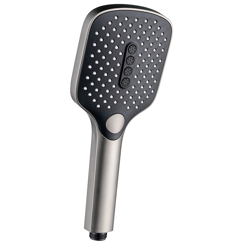 Modern Bathroom Standard Shower Head Rain Fall Square Ceiling Mounted Shower Head Clearhalo 'Bathroom Remodel & Bathroom Fixtures' 'Home Improvement' 'home_improvement' 'home_improvement_shower_heads' 'Shower Heads' 'shower_heads' 'Showers & Bathtubs Plumbing' 'Showers & Bathtubs' 6559440