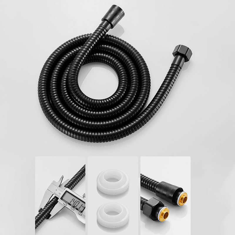 Modern Bathroom Standard Shower Head Rain Fall Square Ceiling Mounted Shower Head Clearhalo 'Bathroom Remodel & Bathroom Fixtures' 'Home Improvement' 'home_improvement' 'home_improvement_shower_heads' 'Shower Heads' 'shower_heads' 'Showers & Bathtubs Plumbing' 'Showers & Bathtubs' 6559452