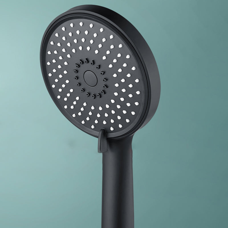 Bathroom Shower Head 3-Jet Massage Wall Mounted Round Shower Head Clearhalo 'Bathroom Remodel & Bathroom Fixtures' 'Home Improvement' 'home_improvement' 'home_improvement_shower_heads' 'Shower Heads' 'shower_heads' 'Showers & Bathtubs Plumbing' 'Showers & Bathtubs' 6559461