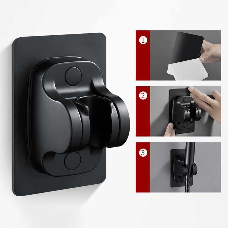 Bathroom Shower Head 3-Jet Massage Wall Mounted Round Shower Head Clearhalo 'Bathroom Remodel & Bathroom Fixtures' 'Home Improvement' 'home_improvement' 'home_improvement_shower_heads' 'Shower Heads' 'shower_heads' 'Showers & Bathtubs Plumbing' 'Showers & Bathtubs' 6559482