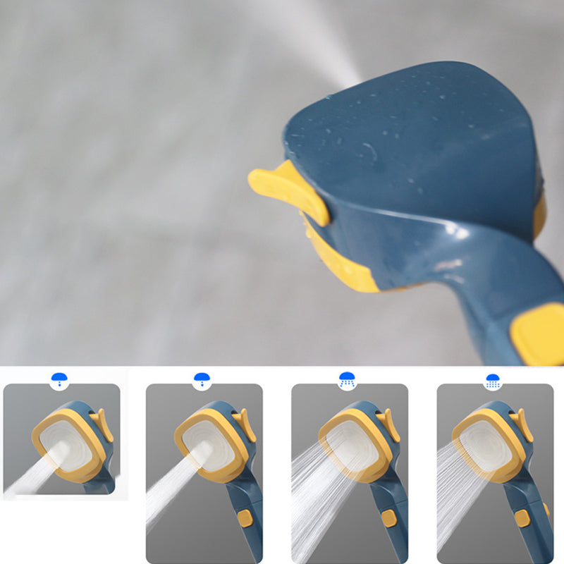 Modern Shower Head Massage 5-Jet Wall Mounted Adjustable Spray Pattern Hand Shower Clearhalo 'Bathroom Remodel & Bathroom Fixtures' 'Home Improvement' 'home_improvement' 'home_improvement_shower_heads' 'Shower Heads' 'shower_heads' 'Showers & Bathtubs Plumbing' 'Showers & Bathtubs' 6559501