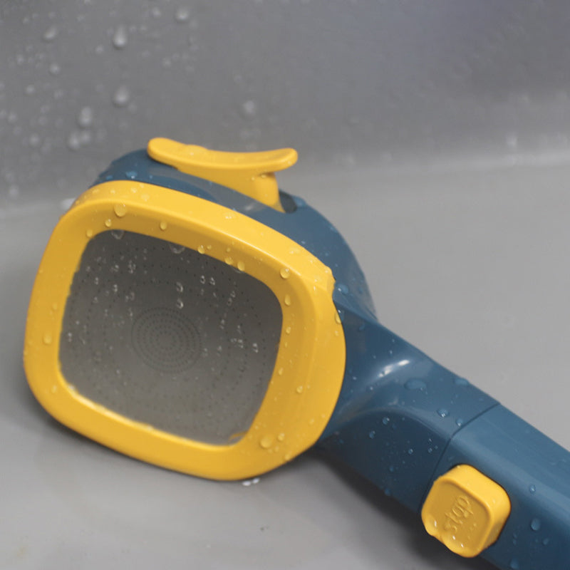 Modern Shower Head Massage 5-Jet Wall Mounted Adjustable Spray Pattern Hand Shower Clearhalo 'Bathroom Remodel & Bathroom Fixtures' 'Home Improvement' 'home_improvement' 'home_improvement_shower_heads' 'Shower Heads' 'shower_heads' 'Showers & Bathtubs Plumbing' 'Showers & Bathtubs' 6559508