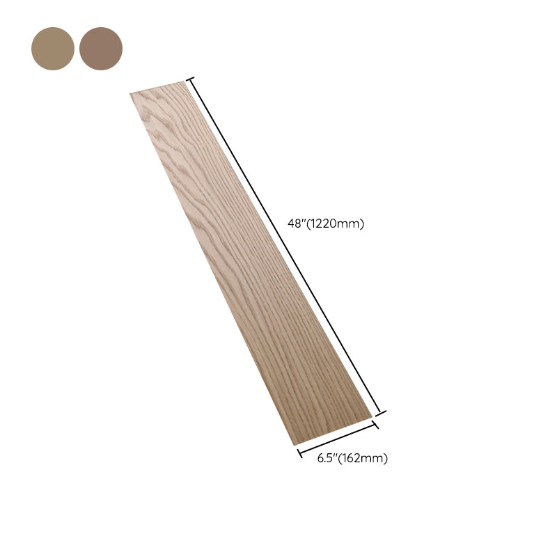 Contemporary Wooden Laminate Flooring Scratch Resistant Laminate Clearhalo 'Flooring 'Home Improvement' 'home_improvement' 'home_improvement_laminate_flooring' 'Laminate Flooring' 'laminate_flooring' Walls and Ceiling' 6559676