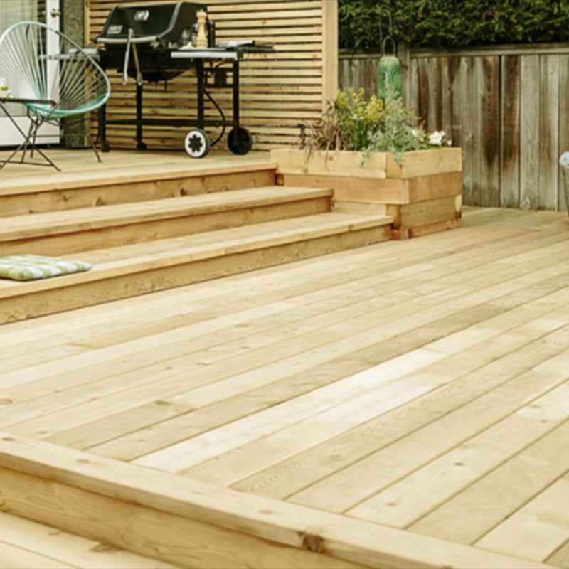 Tradition Nail Wood Flooring Patio Garden Water Resistant Wooden Floor Clearhalo 'Flooring 'Hardwood Flooring' 'hardwood_flooring' 'Home Improvement' 'home_improvement' 'home_improvement_hardwood_flooring' Walls and Ceiling' 6561018