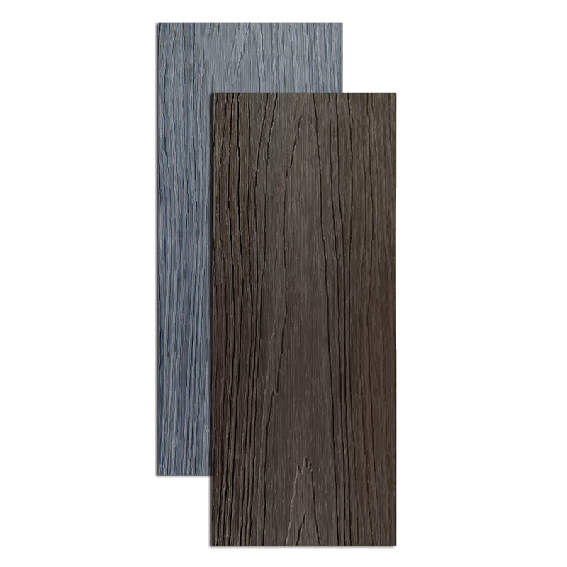 Tradition Engineered Flooring Water Resistant Wooden Floor for Patio Garden Black Clearhalo 'Flooring 'Hardwood Flooring' 'hardwood_flooring' 'Home Improvement' 'home_improvement' 'home_improvement_hardwood_flooring' Walls and Ceiling' 6561067