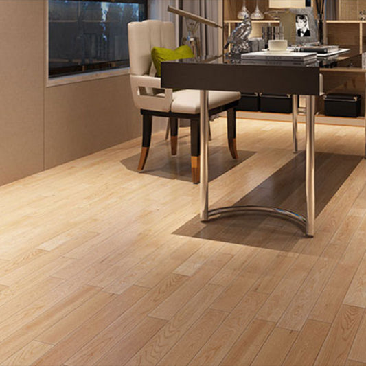 Contemporary Solid Wood Flooring Light Wood Tongue and Groove Planks Clearhalo 'Flooring 'Hardwood Flooring' 'hardwood_flooring' 'Home Improvement' 'home_improvement' 'home_improvement_hardwood_flooring' Walls and Ceiling' 6561080