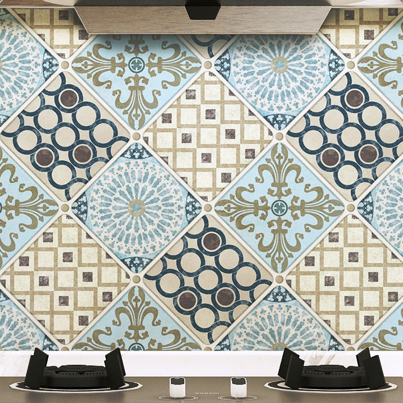 Modern Multi-Color Peel/Stick Backsplash Tile PVC Peel and Stick Backsplash Wall Tile Clearhalo 'Flooring 'Home Improvement' 'home_improvement' 'home_improvement_peel_stick_blacksplash' 'Peel & Stick Backsplash Tile' 'peel_stick_blacksplash' 'Walls & Ceilings' Walls and Ceiling' 6561928