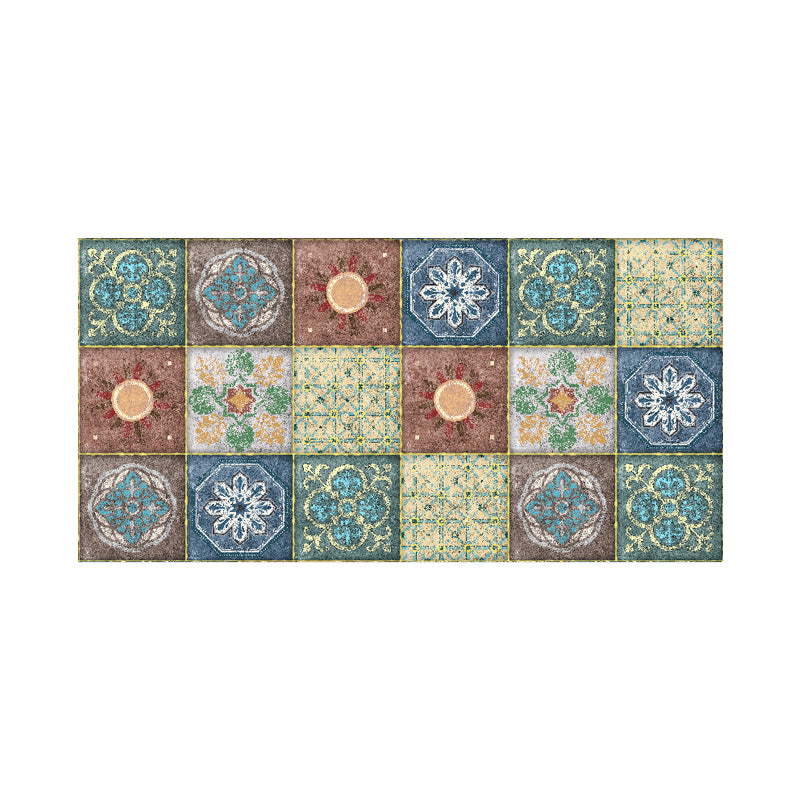 Modern Multi-Color Peel/Stick Backsplash Tile PVC Peel and Stick Backsplash Wall Tile Blue-Brown Clearhalo 'Flooring 'Home Improvement' 'home_improvement' 'home_improvement_peel_stick_blacksplash' 'Peel & Stick Backsplash Tile' 'peel_stick_blacksplash' 'Walls & Ceilings' Walls and Ceiling' 6561930