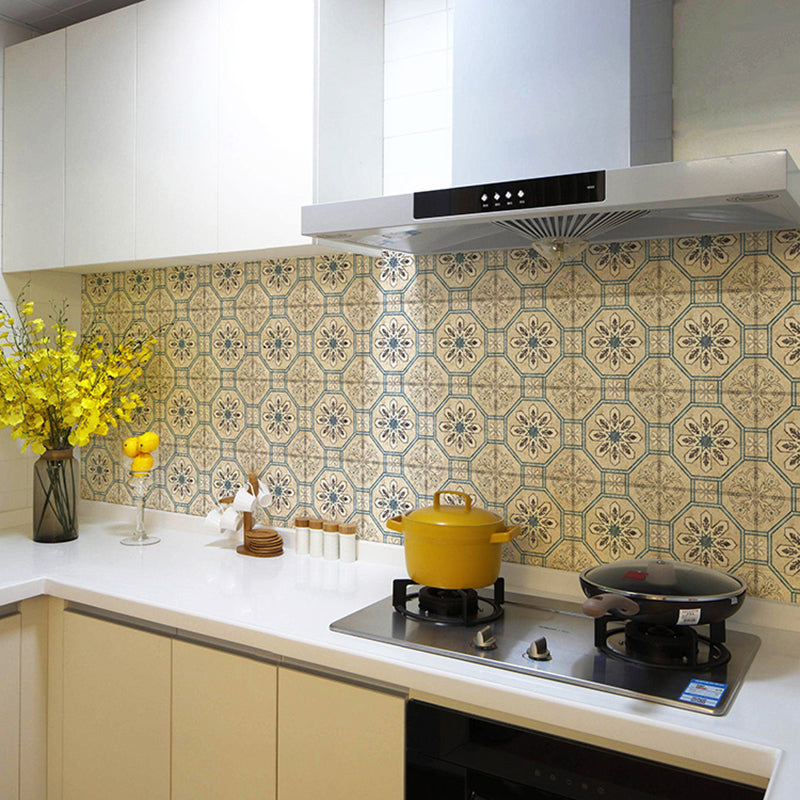 Modern Multi-Color Peel/Stick Backsplash Tile PVC Peel and Stick Backsplash Wall Tile Clearhalo 'Flooring 'Home Improvement' 'home_improvement' 'home_improvement_peel_stick_blacksplash' 'Peel & Stick Backsplash Tile' 'peel_stick_blacksplash' 'Walls & Ceilings' Walls and Ceiling' 6561937