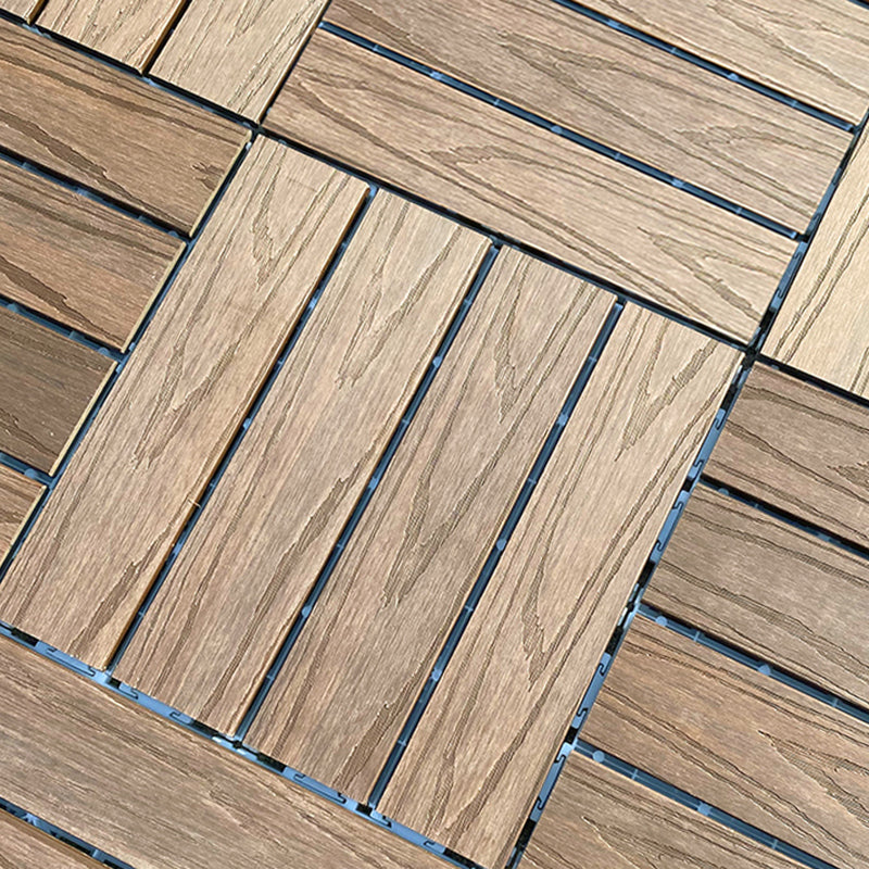 Tradition Plank Flooring Water Resistant Click Lock Wood Flooring 12" x 12" Old Wood Clearhalo 'Flooring 'Hardwood Flooring' 'hardwood_flooring' 'Home Improvement' 'home_improvement' 'home_improvement_hardwood_flooring' Walls and Ceiling' 6563028