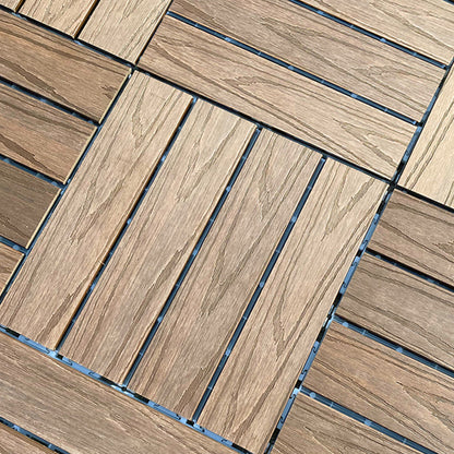 Tradition Plank Flooring Water Resistant Click Lock Wood Flooring 12" x 12" Old Wood Clearhalo 'Flooring 'Hardwood Flooring' 'hardwood_flooring' 'Home Improvement' 'home_improvement' 'home_improvement_hardwood_flooring' Walls and Ceiling' 6563028