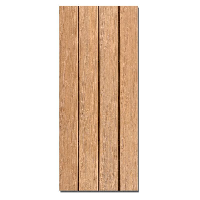 Tradition Plank Flooring Water Resistant Click Lock Wood Flooring 35"L x 12"W Teak Clearhalo 'Flooring 'Hardwood Flooring' 'hardwood_flooring' 'Home Improvement' 'home_improvement' 'home_improvement_hardwood_flooring' Walls and Ceiling' 6563035
