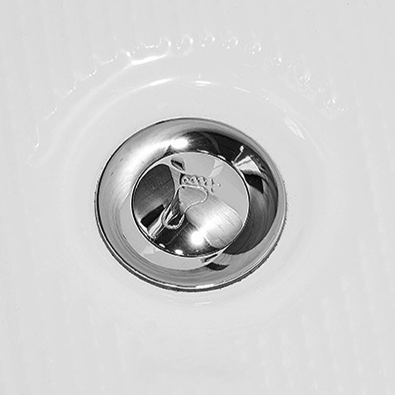 Acrylic Rectangular Bath Tub with Faucet Modern White Tub with Internal Drain Clearhalo 'Bathroom Remodel & Bathroom Fixtures' 'Bathtubs' 'Home Improvement' 'home_improvement' 'home_improvement_bathtubs' 'Showers & Bathtubs' 6563248