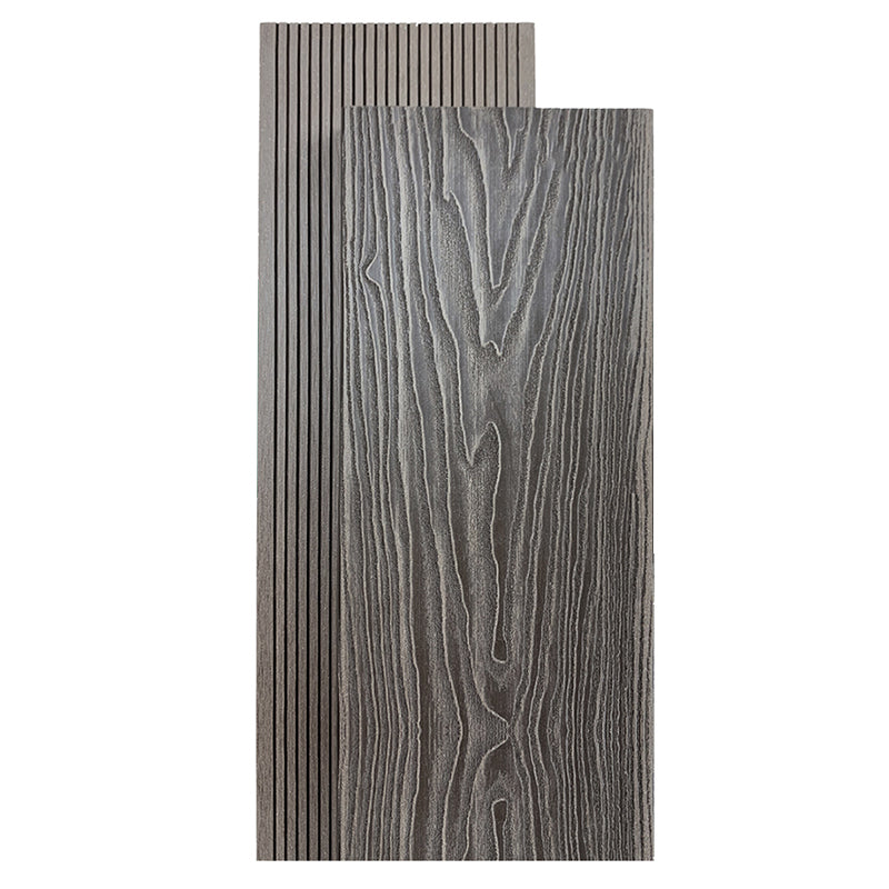 Traditional Nail Wooden Floor Rectangle Wood Tile for Patio Garden Dark Wood Clearhalo 'Flooring 'Hardwood Flooring' 'hardwood_flooring' 'Home Improvement' 'home_improvement' 'home_improvement_hardwood_flooring' Walls and Ceiling' 6566274