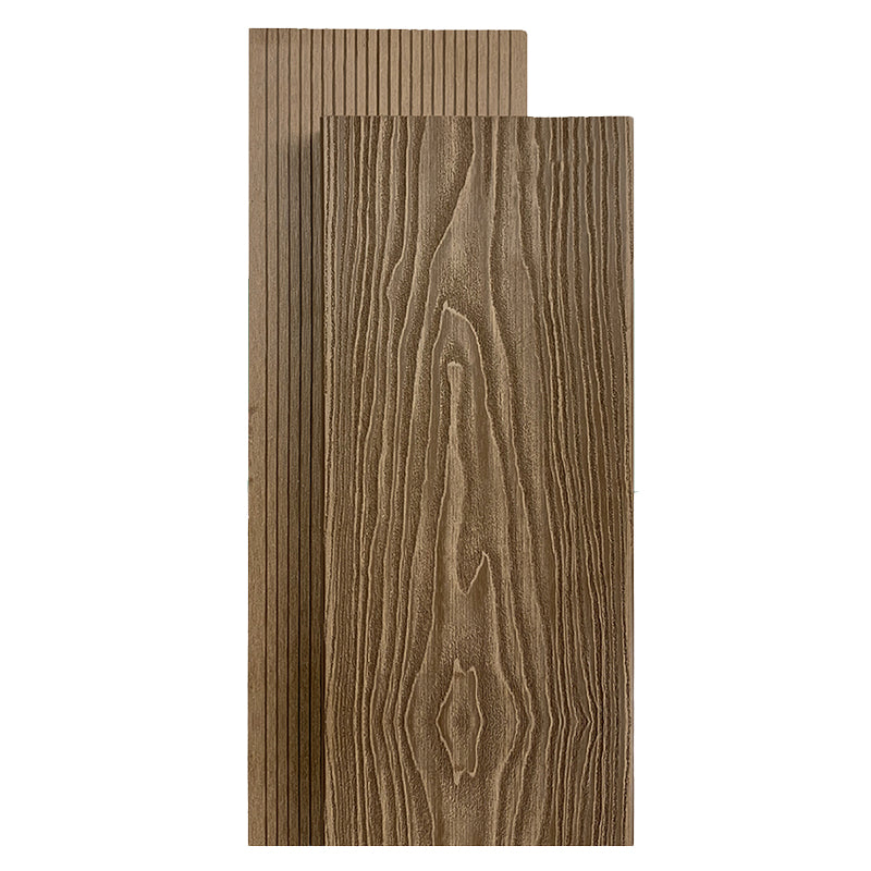 Traditional Nail Wooden Floor Rectangle Wood Tile for Patio Garden Walnut Clearhalo 'Flooring 'Hardwood Flooring' 'hardwood_flooring' 'Home Improvement' 'home_improvement' 'home_improvement_hardwood_flooring' Walls and Ceiling' 6566276