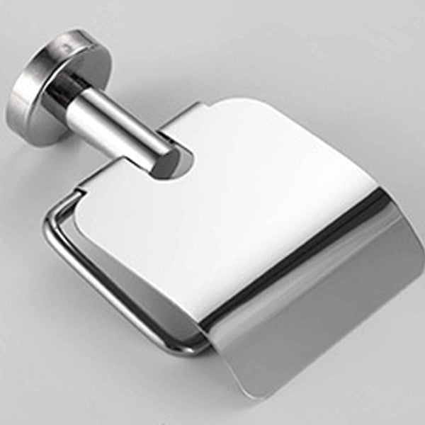 Modern Bathroom Hardware Bath Shelf Towel Bar Stainless Steel Bathroom Accessory Kit Clearhalo 'Bathroom Hardware Sets' 'Bathroom Hardware' 'Bathroom Remodel & Bathroom Fixtures' 'bathroom_hardware_sets' 'Home Improvement' 'home_improvement' 'home_improvement_bathroom_hardware_sets' 6568431