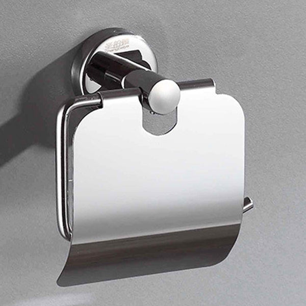 Modern Bathroom Accessory Kit Bath Shelf Paper Holder Silver Bathroom Hardware Clearhalo 'Bathroom Hardware Sets' 'Bathroom Hardware' 'Bathroom Remodel & Bathroom Fixtures' 'bathroom_hardware_sets' 'Home Improvement' 'home_improvement' 'home_improvement_bathroom_hardware_sets' 6568456