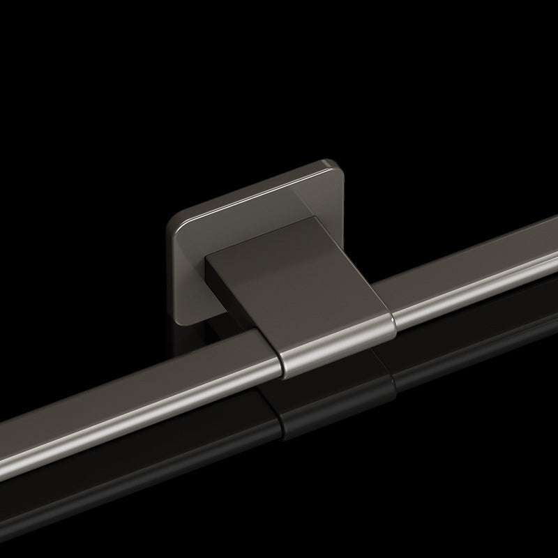 Contemporary Aluminum Bath Hardware Set Towel Bar Bathroom Hardware Clearhalo 'Bathroom Hardware Sets' 'Bathroom Hardware' 'Bathroom Remodel & Bathroom Fixtures' 'bathroom_hardware_sets' 'Home Improvement' 'home_improvement' 'home_improvement_bathroom_hardware_sets' 6568610