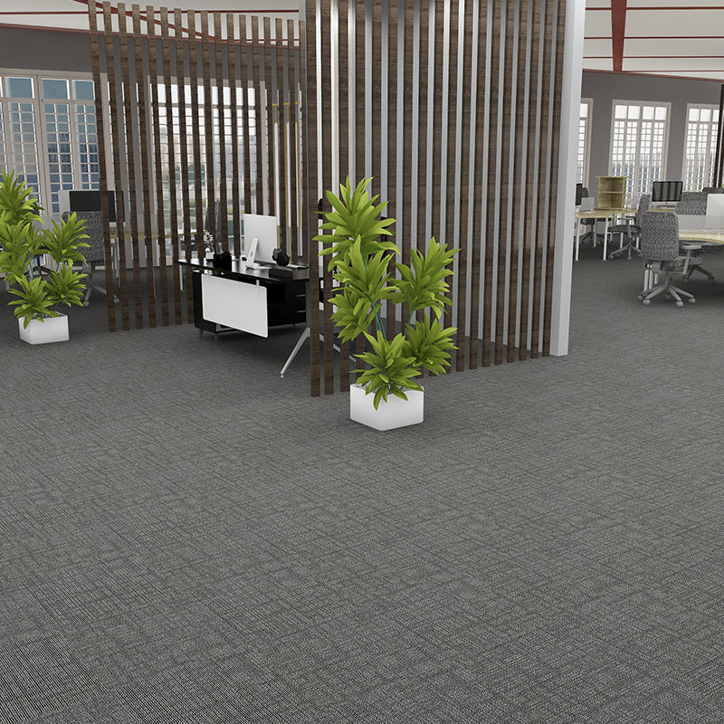 Simple Nylon Carpet Tile Office Meeting Room Stitching Carpet Floor Tile Clearhalo 'Carpet Tiles & Carpet Squares' 'carpet_tiles_carpet_squares' 'Flooring 'Home Improvement' 'home_improvement' 'home_improvement_carpet_tiles_carpet_squares' Walls and Ceiling' 6576663