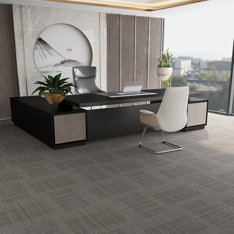 Simple Nylon Carpet Tile Office Meeting Room Stitching Carpet Floor Tile Clearhalo 'Carpet Tiles & Carpet Squares' 'carpet_tiles_carpet_squares' 'Flooring 'Home Improvement' 'home_improvement' 'home_improvement_carpet_tiles_carpet_squares' Walls and Ceiling' 6576668